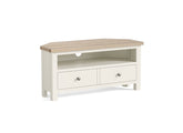 MC Coconut Corner TV Stand - metal handles